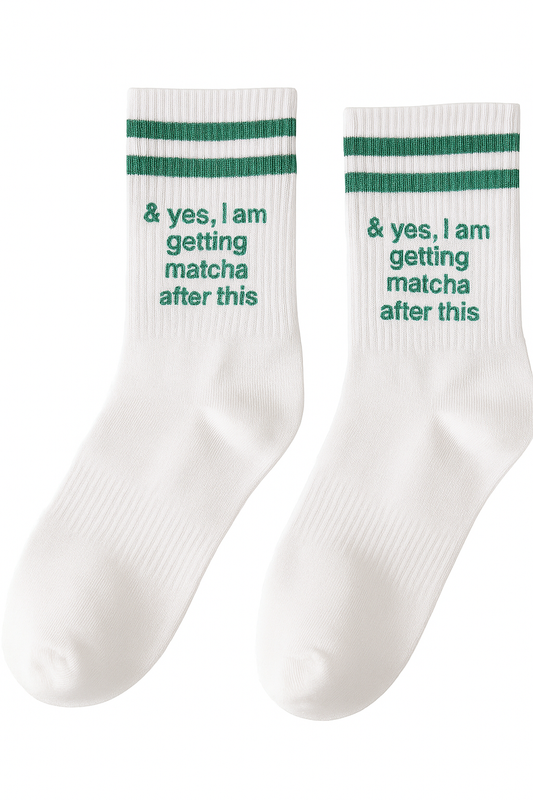 Matcha Tea Sock